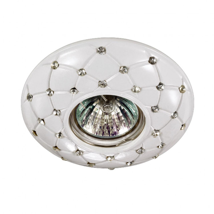 370129 SPOT NT15 261 белый Встраиваемый светильник IP20 GX5.3 50W 12V PATTERN