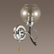 3507/1W COMFI LN18 073 хром, венге Бра E27 60W 220V MELEFA - 3507/1W COMFI LN18 073 хром, венге Бра E27 60W 220V MELEFA