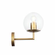 SL1150.201.01 Светильник настенный ST-Luce Матовое золото/Прозрачный E27 1*40W - SL1150.201.01 Светильник настенный ST-Luce Матовое золото/Прозрачный E27 1*40W