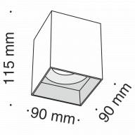 Потолочный светильник Technical C015CL-01W - Потолочный светильник Technical C015CL-01W