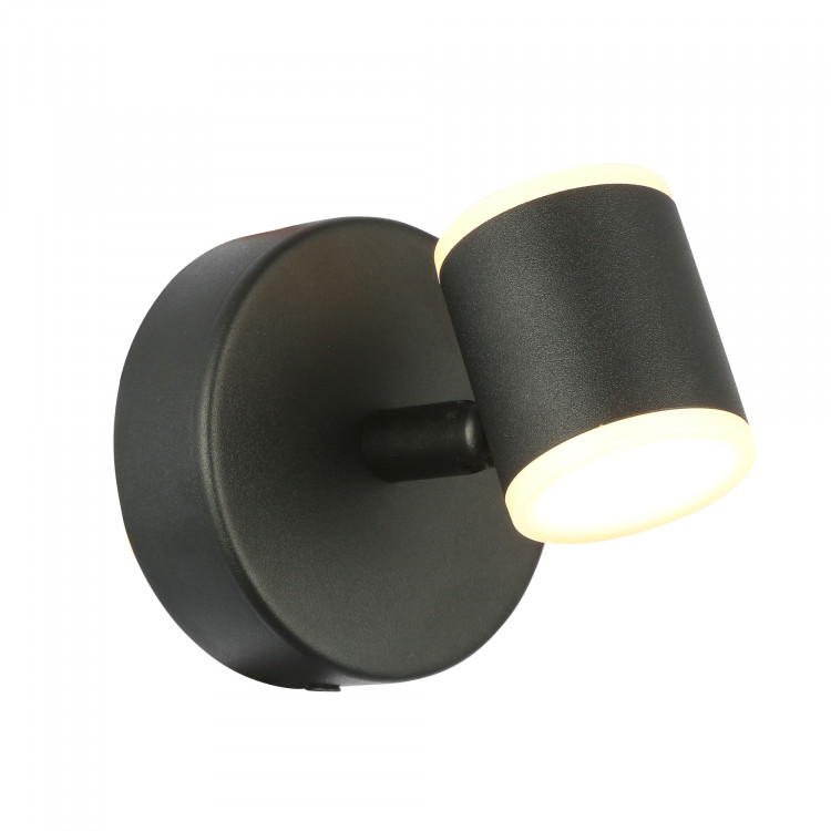 SL1597.401.01 Светильник настенный ST-Luce Черный/Белый LED 1*6W