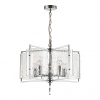 4888/5 MODERN ODL_EX22 93 хром/прозрачный/стекло Люстра E27 5*60W ELEGANTE