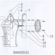 800020101 Шато 1*95W E27 220 V IP44 светильник - 800020101 Шато 1*95W E27 220 V IP44 светильник