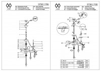 373011705 Адель 5*40W E14 220 V люстра
