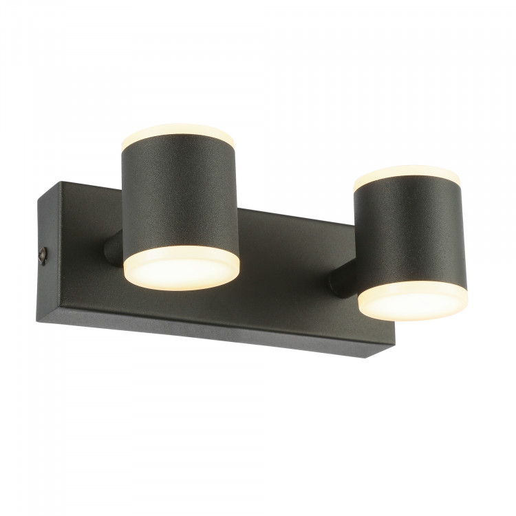 SL1597.401.02 Светильник настенный ST-Luce Черный/Белый LED 2*6W