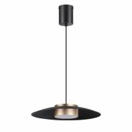 358591 OVER NT21 191 черный/золото Светильник накладной светодиодный, провод 2м IP20 LED 4000K 18W 220-240V PILZ - 358591 OVER NT21 191 черный/золото Светильник накладной светодиодный, провод 2м IP20 LED 4000K 18W 220-240V PILZ