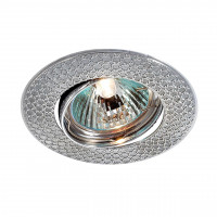 369625 SPOT NT12 146 хром Встраиваемый ПВ светильник IP20 GX5.3 50W 12V DINO