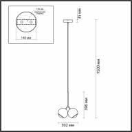 4227/12LA L-VISION ODL21 255 золотистый/металл Подвесной светильник IP20 LED 12W 600Лм 3000К MIA - 4227/12LA L-VISION ODL21 255 золотистый/металл Подвесной светильник IP20 LED 12W 600Лм 3000К MIA
