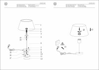 634032401 Сити 1*60W E27 220 V наст.лампа