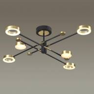 4321/55CL MIDCENT ODL22 169 металл/черный с бронзой Потолочный светильник IP20 LED 55W 2615Лм DENZEL - 4321/55CL MIDCENT ODL22 169 металл/черный с бронзой Потолочный светильник IP20 LED 55W 2615Лм DENZEL