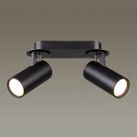 3872/2C HIGHTECH ODL19 172 черный Потолочный светильник GU10 2*50W 220V KIKO - 3872/2C HIGHTECH ODL19 172 черный Потолочный светильник GU10 2*50W 220V KIKO