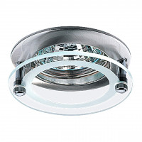 369172 SPOT NT09 268 никель Встраиваемый НП светильник GX5.3 50W 12V ROUND