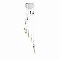 SL405.103.10 Светильник подвесной ST-Luce Хром/Белый, Хром LED 10*7W - SL405.103.10 Светильник подвесной ST-Luce Хром/Белый, Хром LED 10*7W