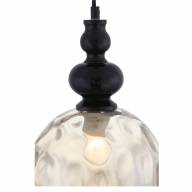 SL374.313.01 Подвес ST-Luce Черный/Янтарный E27 1*40W - SL374.313.01 Подвес ST-Luce Черный/Янтарный E27 1*40W