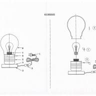 611030101 Эдисон 1*60W E27 220 V наст.лампа - 611030101 Эдисон 1*60W E27 220 V наст.лампа
