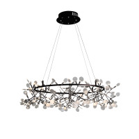 SL379.403.324 Светильник подвесной ST-Luce Черный/Белый LED 324*0,5W (из 2-х коробок)