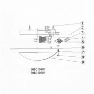 368010401 Васто 1*60W E27 220 V люстра - 368010401 Васто 1*60W E27 220 V люстра