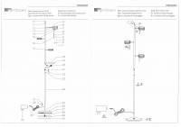 705040303 Алоэ 3*5W LED 220 V торшер