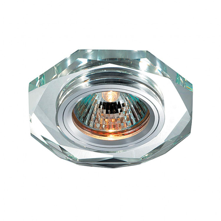 369759 SPOT NT12 267 алюминий/зеркальный Встраиваемый светильник IP20 GX5.3 50W 12V MIRROR