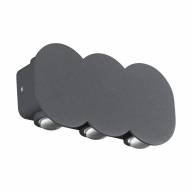 358560 STREET NT21 319 темно-серый Ландшафтный настенный светильник IP54 LED 4000K 6W 85-265V CALLE - 358560 STREET NT21 319 темно-серый Ландшафтный настенный светильник IP54 LED 4000K 6W 85-265V CALLE
