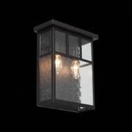 SL079.401.02 Светильник уличный настенный ST-Luce Темный кофе/Прозрачное кракелированное стекло E14 - SL079.401.02 Светильник уличный настенный ST-Luce Темный кофе/Прозрачное кракелированное стекло E14