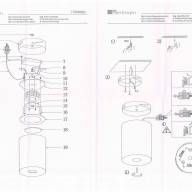 712010801 Иланг 1*5W LED 220 V люстра - 712010801 Иланг 1*5W LED 220 V люстра