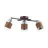 3030/3CA COMFI LN16 206 хром, кофе Люстра потолочная E27 3*60W 220V FILLA