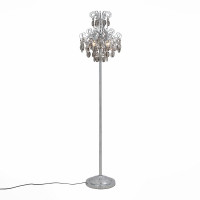 SL846.105.04 Торшер ST-Luce Темный хром/Тонированный черный E14 4*40W