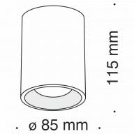 Потолочный светильник Technical C012CL-01B - Потолочный светильник Technical C012CL-01B