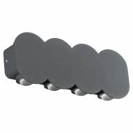 358561 STREET NT21 319 темно-серый Ландшафтный настенный светильник IP54 LED 4000K 8W 85-265V CALLE - 358561 STREET NT21 319 темно-серый Ландшафтный настенный светильник IP54 LED 4000K 8W 85-265V CALLE