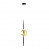 4684/1 PENDANT ODL20 357 черный/янтарный Подвес G9 5W 220V LAZIA