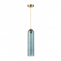 4641/1 PENDANT ODL20 337 золотой/синий Подвес E27 60W 220V VOSTI