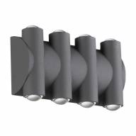 358568 STREET NT21 316 темно-серый Ландшафтный настенный светильник IP54 LED 4000K 8W 85-265V CALLE - 358568 STREET NT21 316 темно-серый Ландшафтный настенный светильник IP54 LED 4000K 8W 85-265V CALLE