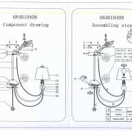 684010408 Федерика 8*40W E14 220 V люстра - 684010408 Федерика 8*40W E14 220 V люстра