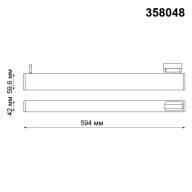 358048 PORT NT19 077 черный Трековый однофазный светильник IP20 LED 4000К 30W 220V ITER - 358048 PORT NT19 077 черный Трековый однофазный светильник IP20 LED 4000К 30W 220V ITER